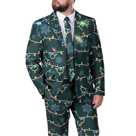 NIB Life of the Party 3 Piece Christmas Suit - Picture 7 of 14